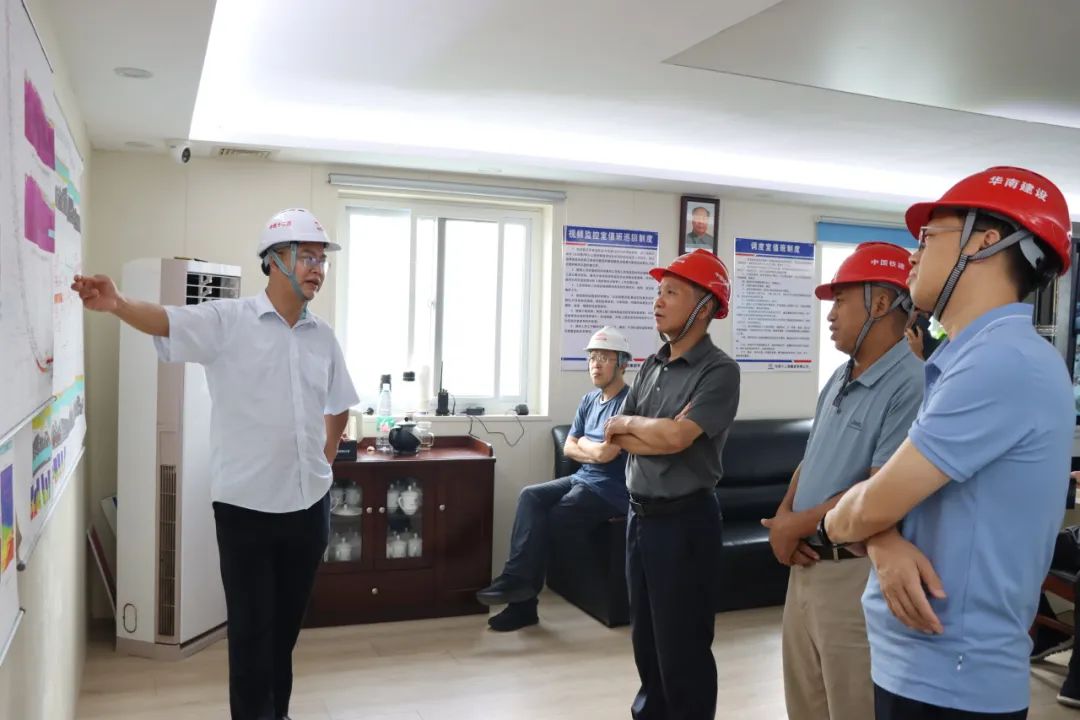 公司副總經理陳憲祖一行前往廣花城際總...